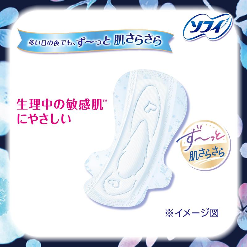 ソフィ Sofy 【まとめ買い】 はだおもい 多い夜用 羽つき 29cm 48コ入(16コ入×3個セット)(生理用品 ナプキン) pippi-store-10290640 ぴっぴストア 楽天市場店 サンプル画像3