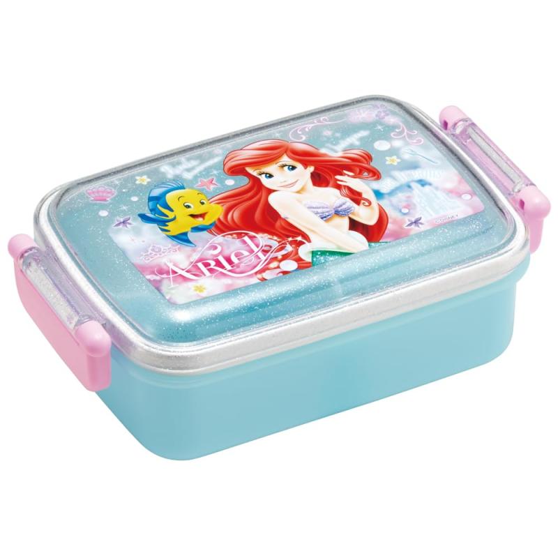 Lunch Boxes - スケーター(Skater) お弁当箱 子供用 450ml ふわっと盛れるドーム型ふた ランチボックス 1段 日本製 ディズニー アリエル 24 女の子 RBF3ANAG-A