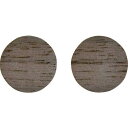 TRUSCO(トラスコ) ねじ穴用シール 14MM 木目チーク 12個入 NC14-MC × 10SHT 【ケース販売】