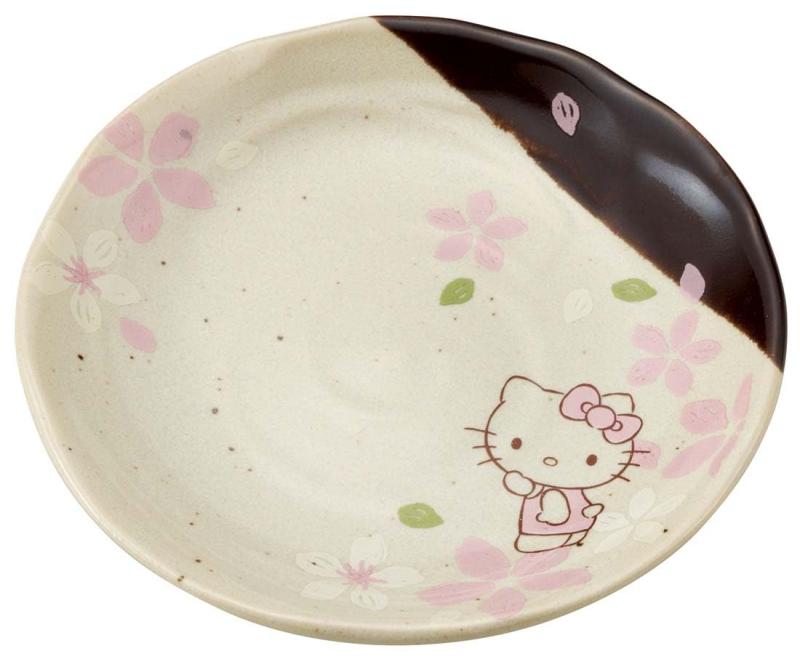 スケーター美濃焼小皿ハローキティさ...