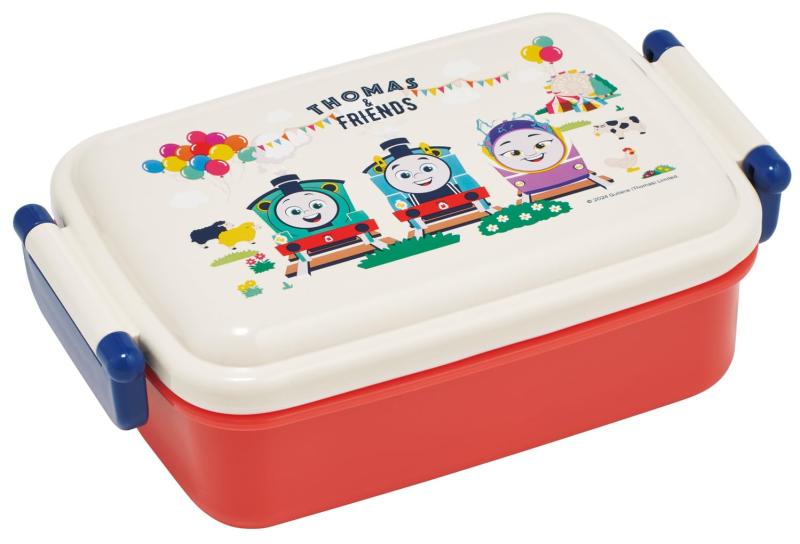 スケーター(Skater) 子供用 お弁当箱 1段 450ml ふわっと盛れるドーム型 抗菌 キッズランチ 日本製 きかんしゃトーマス 男の子 RBF3ANAG68485