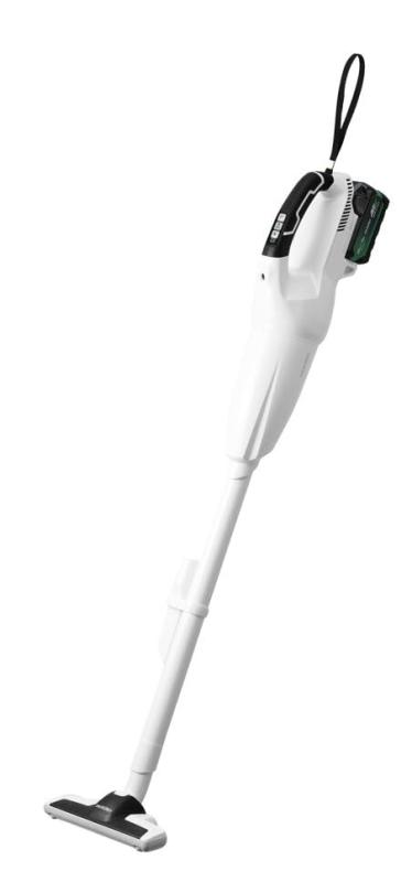 HiKOKI(ハイコーキ) 36V コードレス掃除機 R36DB ホワイト バッテリー1個・充電器付 ハンディ スティック クリーナー 紙パック不要 軽量ハイパワー 強力吸引 R36DB(XPZ)マルチボルト蓄電池 BSL36A18Xが標準付属になったセットが登場床用ノズルが生まれ変わりました。底面構造の最適化、可動式ブレードの採用によりじゅうたん・カーペットでも動作がスムーズです。18V品比約4倍の吸込仕事率155W(当社従来品R18DAとの比較)＆軽量1.6kgでラクラクお掃除除じん機構＆ダストケース集じん方式採用。手を汚さずにゴミが捨てられます。標準付属品：床用ノズル、延長管(ノズルホルダ付き)、すき間ノズル、蓄電池(BSL36A18X)×1、充電器、電池カバー複数店舗にて販売をしておりますため、在庫データの更新が間に合わず、欠品にも関わらず、注文ができる場合がございます。その際は、キャンセルにて対応を取らせていただきます。当店はお電話のお問い合わせはお受けしておりませんので、ご了承ください。お問い合わせは、問い合わせフォームをご利用ください。