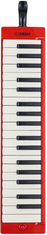 ヤマハ YAMAHA 大人のピアニカ 37鍵 レッドP-37ERD2 演奏用パイプ(ロング、ショート) ショルダーストラップ ソフトケース付き