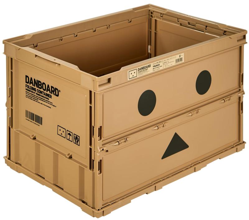 TRUSCO(トラスコ) ダンボー 薄型折りたたみコンテナ 50L フタ無 TR-O50B-A-DNB ベージュ 収納ケース 収納ボックスダンボーデザインのおしゃれで可愛いシンプルなコンテナ。家庭の衣類やおもちゃの収納、車載用のコンテナとしても容量(L):52.7色・デザイン:ベージュ・ダンボー(よつばと )外形寸法(mm)間口×奥行×高さ:530x366x325複数店舗にて販売をしておりますため、在庫データの更新が間に合わず、欠品にも関わらず、注文ができる場合がございます。その際は、キャンセルにて対応を取らせていただきます。当店はお電話のお問い合わせはお受けしておりませんので、ご了承ください。お問い合わせは、問い合わせフォームをご利用ください。