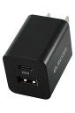 エレコム Type-C 充電器 20W USB PD対応 2ポート USB-C USB-A 【iPhone 16 15 14 Android 等対応】 ブラック EC-AC22BK(2)