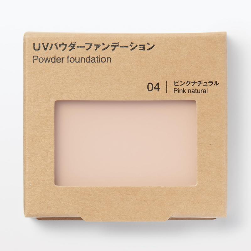 無印良品 UVパウダーファンデーション ピンクナチュラル SPF 30 PA+++ 10.3 g OAP40A4S