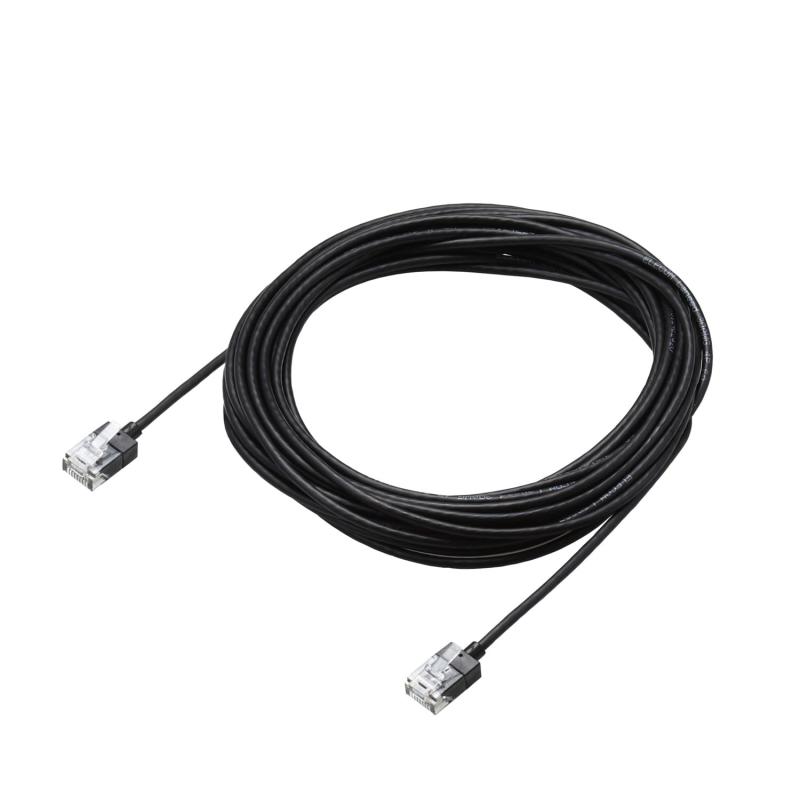 エレコム LANケーブル CAT6A 7m スーパースリム ブラック ECLD-GPASSBK7