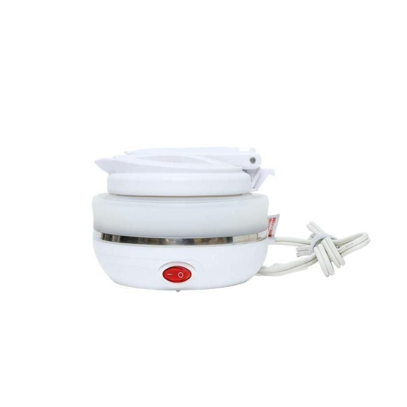 MCO 折りたたみケトル トラベルケトル 電気ケトル 800ml 海外対応 旅行 ホワイト Z4236