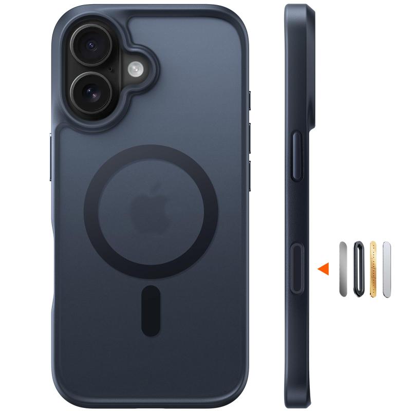 【米軍進化・高精密Magsafe対応】TORRAS iPhone 16 用 ケースマグネット搭載 耐衝...