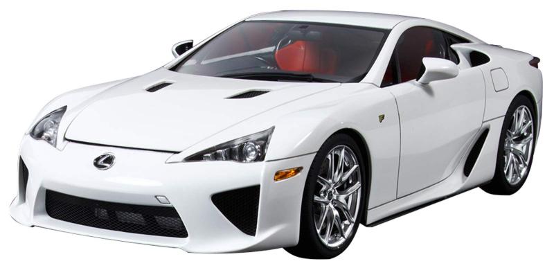タミヤ 1/24 スポーツカーシリーズ No.319 LEXUS LFA プラモデル 24319組み立て塗装が必要なプラモデル。別途、接着剤や工具、塗料等が必要。1/24スケール未塗装プラスチック組み立てキット完成サイズ:全長188mm複数店舗にて販売をしておりますため、在庫データの更新が間に合わず、欠品にも関わらず、注文ができる場合がございます。その際は、キャンセルにて対応を取らせていただきます。当店はお電話のお問い合わせはお受けしておりませんので、ご了承ください。お問い合わせは、問い合わせフォームをご利用ください。