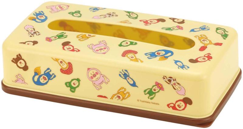 スケーター(Skater) ティッシュケース おしゃれ ティッシュボックス ティッシュカバー ティッシュペーパーストッカー ソフトパック用 こびとづかん TSST0-A [2]