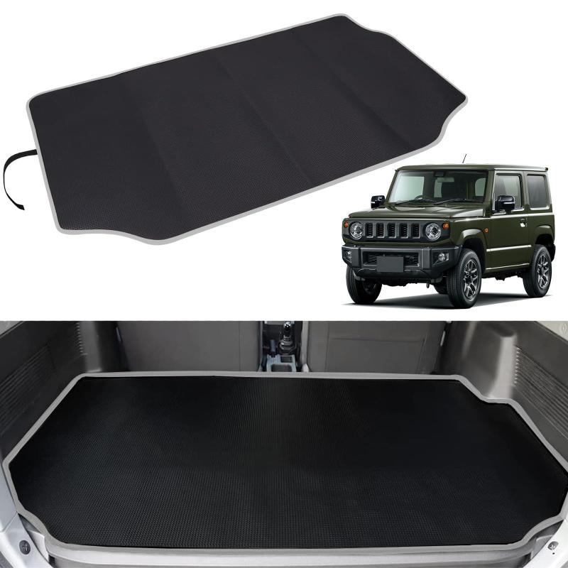 Temiry 新型ジムニー用 ラゲッジマット JB64W JB74W 専用 ラゲッジマット 撥水 荷台マット 汚れに強い ..