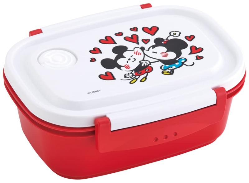 Rakuten - スケーター (skater) 弁当箱 カナヘイ ディズニー ミッキーマウス フレンズ 550ml レンジ対応 保存容器 日本製 XPM4-A