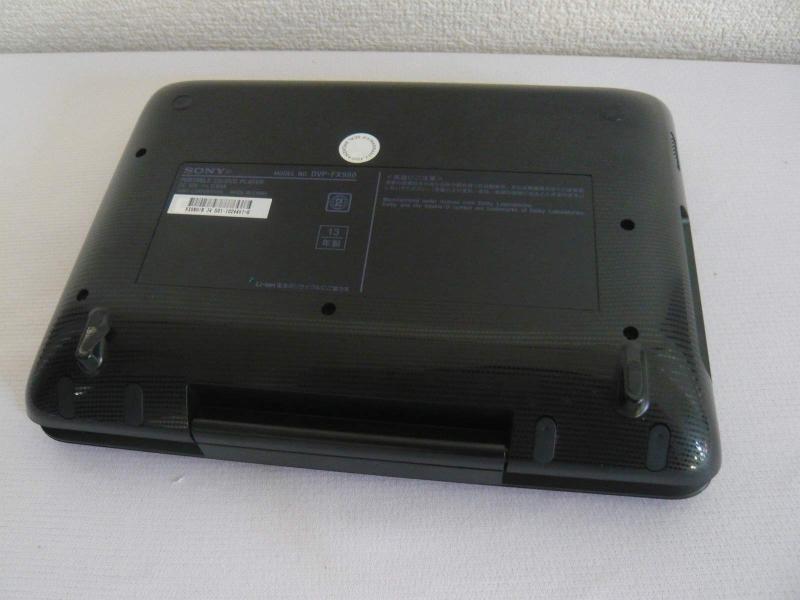 ソニー 9V型 ポータブルDVDプレーヤー ブラック DVP-FX980 C