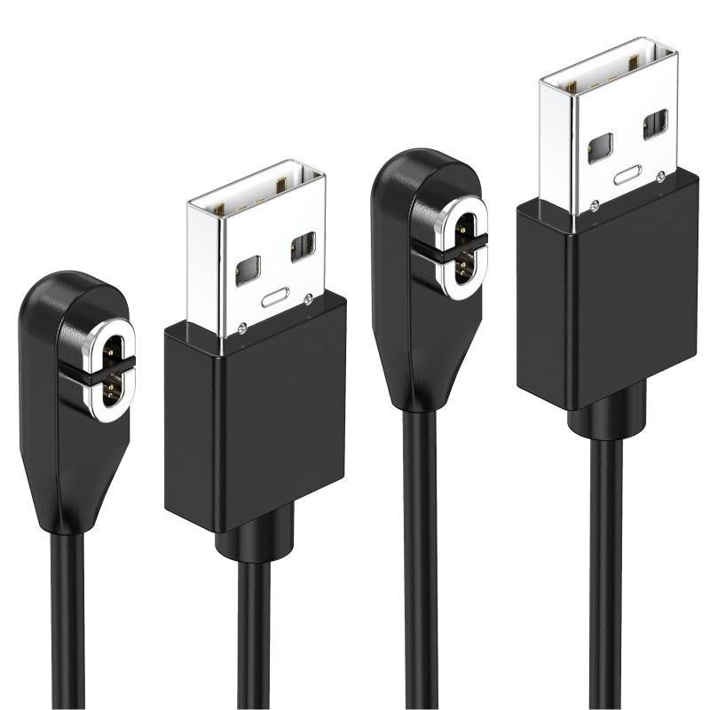 Shokz用充電ケーブル 2本 Aftershokz用 ショックス USB充電コード 1m Shokz OpenRun (旧AfterShokz)/ Aftershokz Aeropex/Shokz OpenRun Pro/OpenComm Shokz/