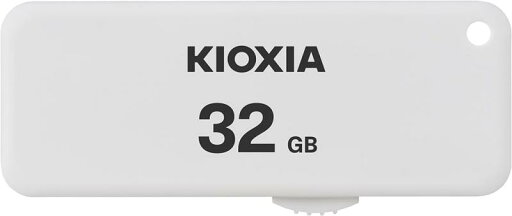 KIOXIA(キオクシア) 旧東芝メモリ USBフラッシュメモリ 32GB USB2.0 スライド式 日本製 KLU203A032GW KIOXIA(キオクシア) 旧東芝メモリ USBフラッシュメモリ 32GB USB2.0 スライド式 日本製 KLU203A032GW