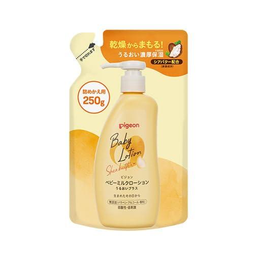 ピジョン Pigeon ベビーミルクローション うるおいプラス詰めかえ用 250g ピジョン Pigeon ベビーミルクローション うるおいプラス詰めかえ用 250g