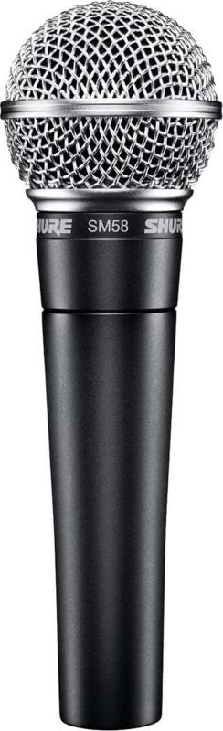 Rexer - SHURE シュア SM58-LCE ダイナミックマイク : ON/OFFスイッチなし 単一指向性 カーディオイド XLR 有線 ボーカル 歌 ライブ レコーディング DTM マイクロホン マイクロフォン【/メーカー