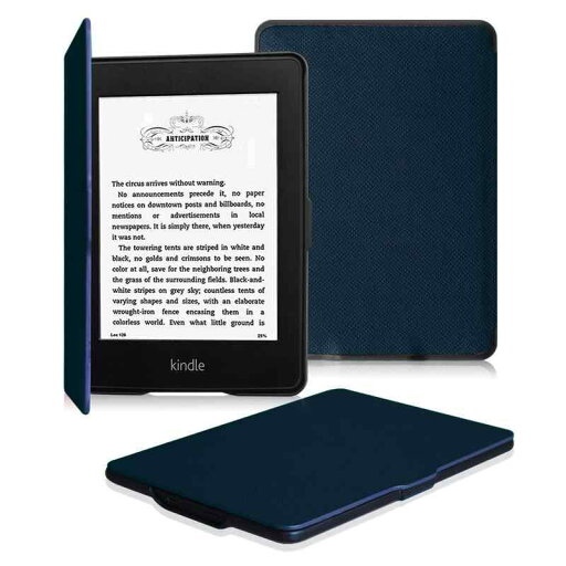 Fintie for Kindle Paperwhite ケース 超薄 軽量 保護カバー オートスリープ機能付き (第5 / 6 / 7世代、マンガモデル専用) (第10世代 2018に適応できない) (ネイビー) Fintie for Kindle Paperwhite ケース 超薄 軽量 保護カバー オートスリープ機能付き (第5 / 6 / 7世代、マンガモデル専用) (第10世代 2018に適応できない) (ネイビー)