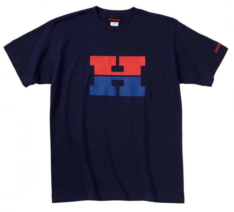 HONDA ( ホンダ ) Tシャツ H マークTシャツ ネイビー XS 0SYTN-W5A-VXS