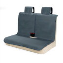TanYooカーシートカバー 防水 後席用 軽自動車適用 ずれにくい SBRボンディング シート保護 グレー(ヘッドレストカバー付き)
