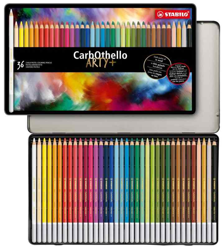 STABILO 水彩色鉛筆 カーブオテロ 36色セット 1436-6