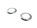 アクア NHP10 NHP10H ステンレスメッキフロントドアスピーカーリング 2PC 【 SPEAKER-024 】 NHP P10 10 27680