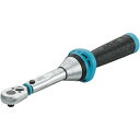 HAZET(ハゼット) プレセット型トルクスパナ |出力:角6.3mm(1/4インチ) 公差4%、20歯(作動角18°) |自動車・自転車用として使いやすいリバーシブルラチェット|234 mm 5107-3CT