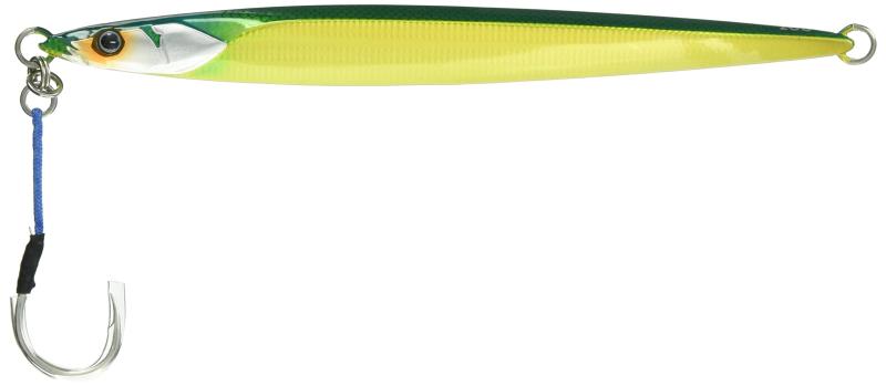 JACKALL(ジャッカル) メタルジグ バンブルズジグ セミロング 200g G208 グリキン/スリムボーダーホロ