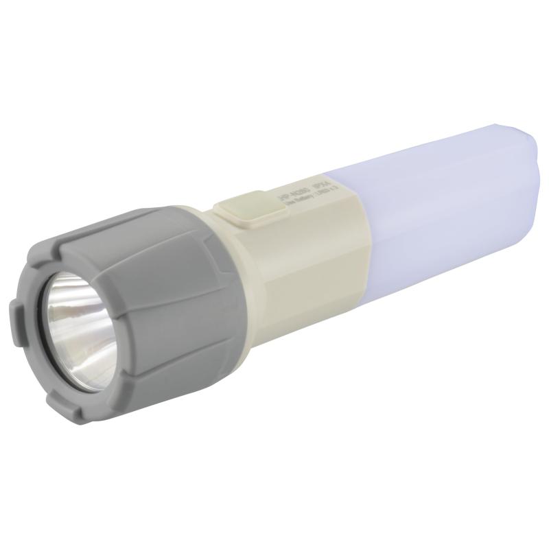オーム電機 懐中電灯 ランタン LED 電池式 防災 アウトドア 白色LED 暖色LED LEDトーチライト&ランタン 単4形× pippi-store-10412275 ぴっぴストア 楽天市場店 パッケージ画像