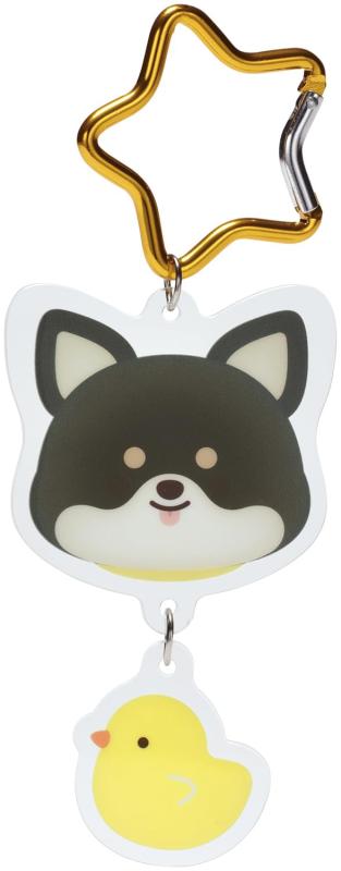スケーター(Skater) カラビナ付 アクリル キーホルダー アクキー ぱぷぱぷぱぴー CHIHUAHUA チワワ 犬 ZCAKH1-A