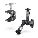 SmallRig 5.5インチ(14cm)マジックアーム スーパークランプ 関節式マジックアーム モニターアーム 蟹バサミクランプ-KBUM2730B(2)