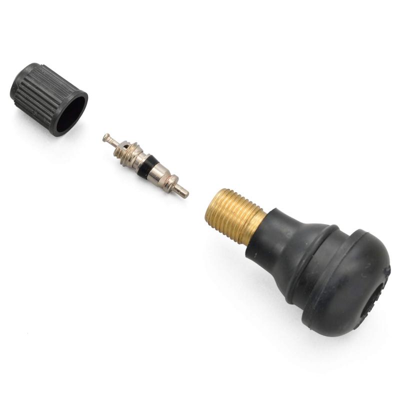 デイトナ(Daytona) バイク用 エアバルブ ストレート 業務用 10個入り TR-412 17769