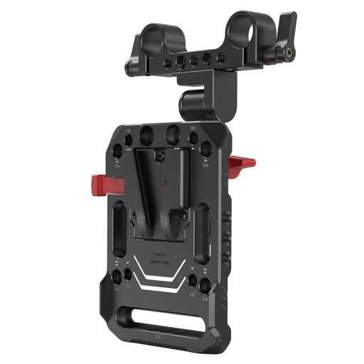SmallRig Vマウントバッテリー用プレート デュアル15mm径ロッドクランプ付きのアーム付き-2991 SmallRig Vマウントバッテリー用プレート デュアル15mm径ロッドクランプ付きのアーム付き-2991