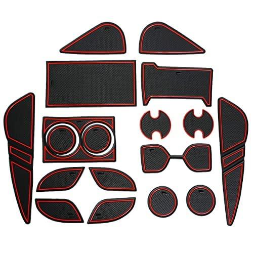 Auovo トヨタ ハリアー 80系 専用 ポケットマット ンテリア ラバーマット【MXUA8# AXUH8# R2.06～現行..