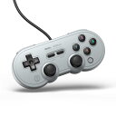 8bitdo SN30 Pro USBゲームパッド有線ゲームコントローラ用 Windows/Switch (Gray バージョン)