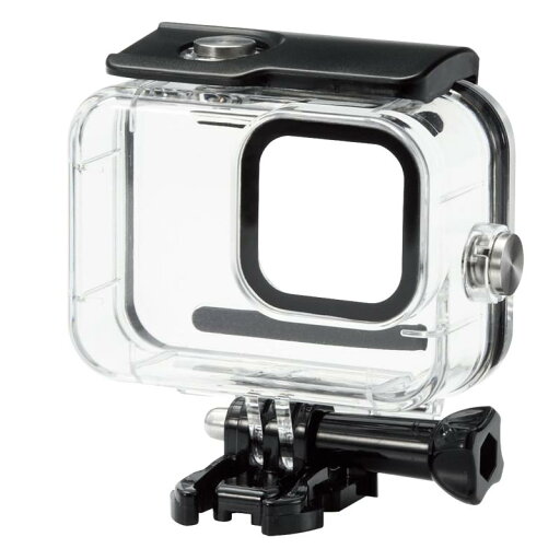 エレコム GoPro HERO11/10/9 Black ハウジングケース 防水 クリア AC-GP9BWPCCR エレコム GoPro HERO11/10/9 Black ハウジングケース 防水 クリア AC-GP9BWPCCR