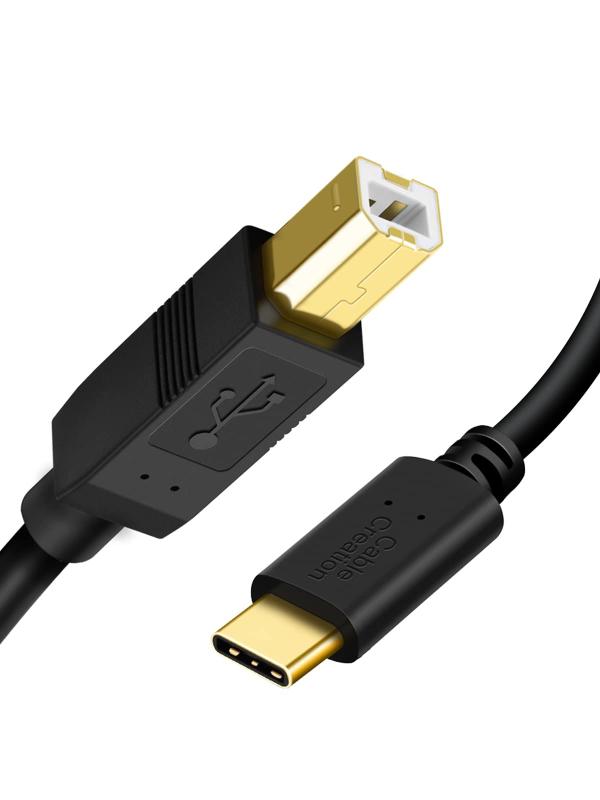 USB C プリンター ケーブル，1M CableCreation USB C にプリンター ケーブル USB C to B、スキャナー ..