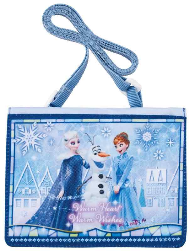 スケーター(Skater) おでかけポケット ポーチ ポシェット ショルダーベルト付 2WAY ディズニー アナと..