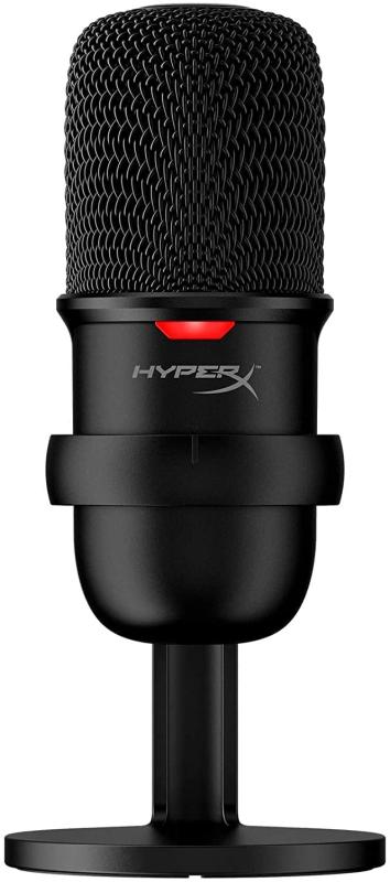 HyperX SoloCast USBスタンドアロンマイク テレワーク/ストリーマー/コンテンツクリエーター/ゲーマー向け/PC,PS4,PS5使用可能 HMIS1X-XX-BK/G (4P5P8AA) 