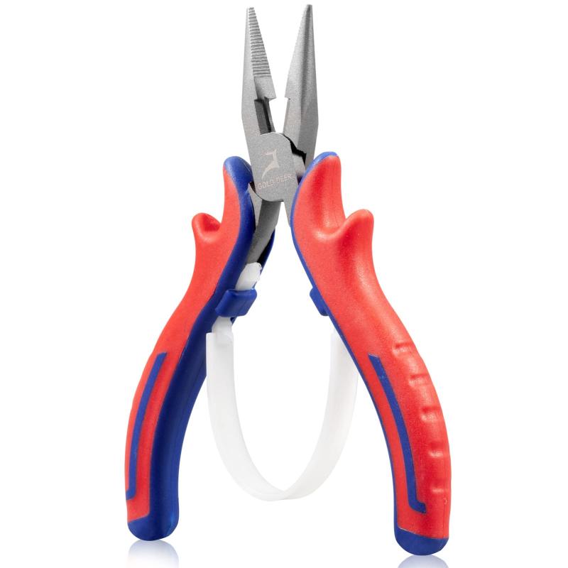 GOLD DEER 精密ラジオペンチ ミニラジオペンチ マイクロラジオペンチ 鍛造ラジオペンチ 切断工具 ワイ..