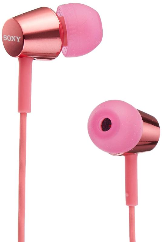 ソニー イヤホン MDR-EX150IP : カナル型 iPhone/iPod/iPad用リモコン・マイク付き ピンク MDR-EX150IP PI
