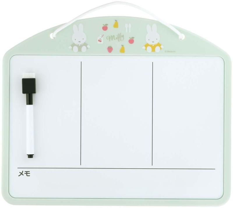 スケーター(Skater) お家 時間割ボード ホワイトボード マグネットボード ミッフィー ZTB1-A