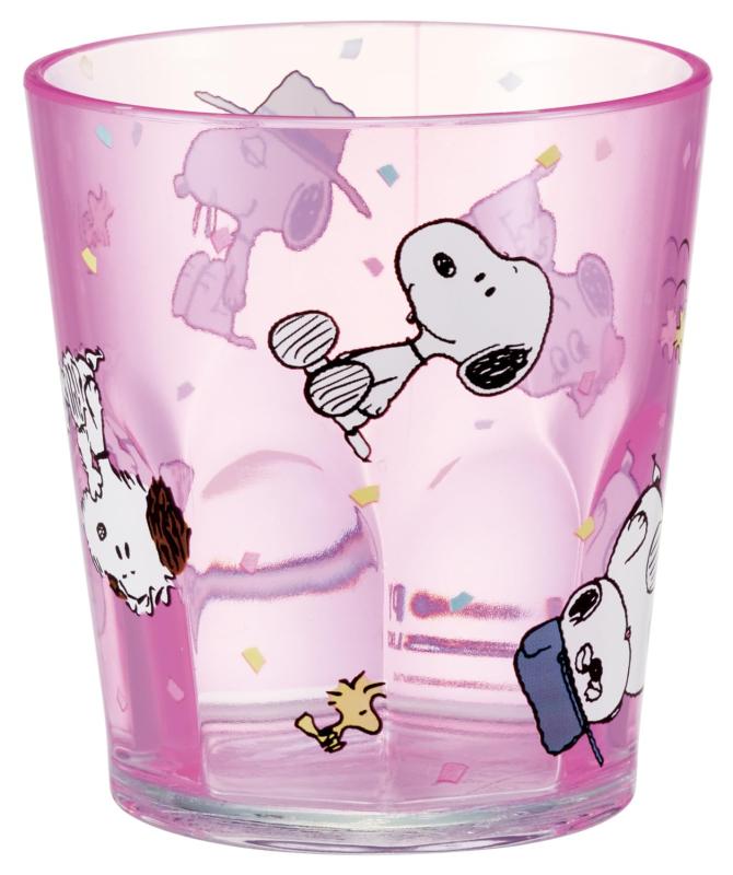 Rakuten - スケーター(Skater) アクリル コップ 280ml スヌーピー バルーン ピンク KSA4-A