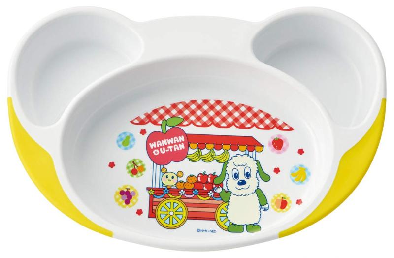 Rakuten - スケーター(Skater) 子ども用プレート すくいやすい 子供食器 ベビー ランチ皿 いないいないばあ 22.7×15.7×H3.6cm WP7