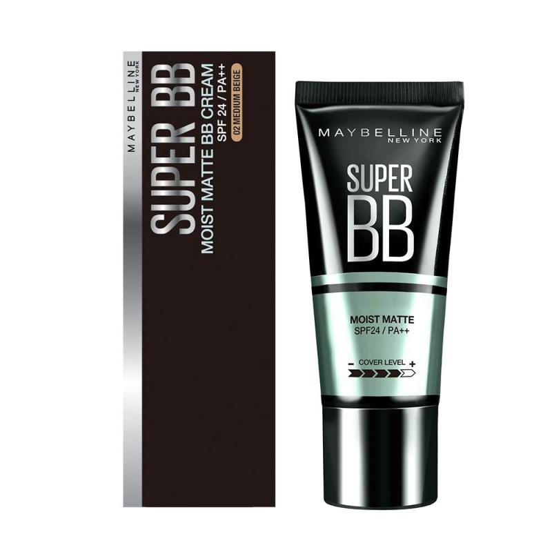 メイベリン BBクリーム SP BB モイストマット 02 ミディアム オークル SPF24/PA マット