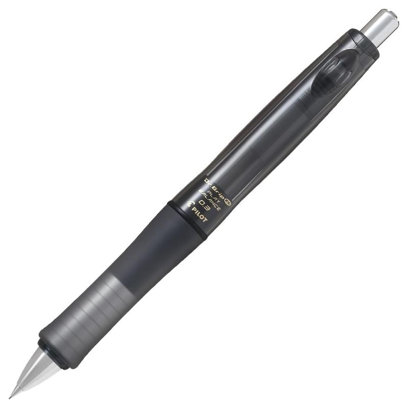 PILOT シャープペンシル ドクターグリッップCLプレイバランス 0.3mm クリアブラック HDGCL70R3CB【芯径】0.3mm【方式】フレフレ＆ノック式【サイズ】最大径φ14.2mm×全長142mm【替ゴム】HERF-10【軸さや】樹脂【グリップ】シリコーンラバー・黄銅複数店舗にて販売をしておりますため、在庫データの更新が間に合わず、欠品にも関わらず、注文ができる場合がございます。その際は、キャンセルにて対応を取らせていただきます。当店はお電話のお問い合わせはお受けしておりませんので、ご了承ください。お問い合わせは、問い合わせフォームをご利用ください。