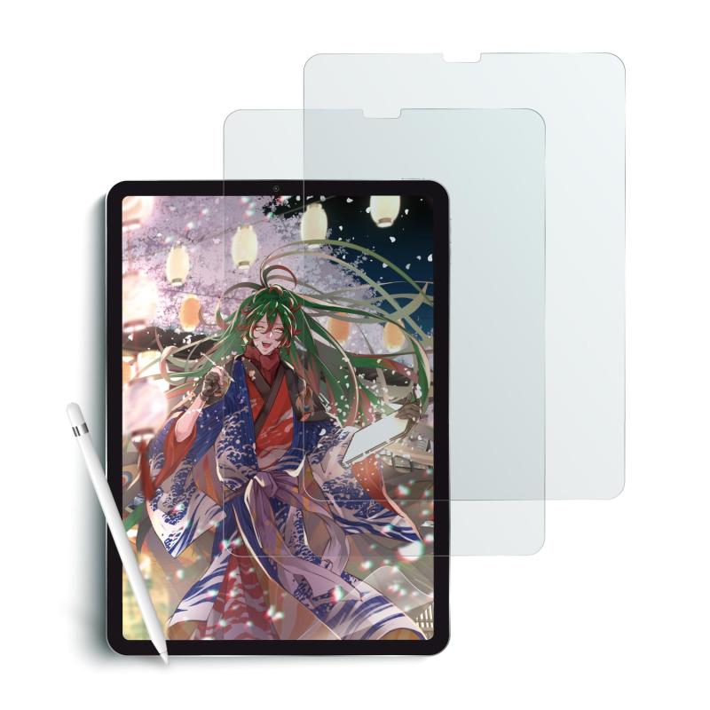 Rakuten - エレコム 【2枚入り】 iPad Pro 11インチ iPad Air 10.9インチ 第5/4世代 保護フィルム 紙のような描き心地 ケント紙タイプ 抗菌 簡単貼付 英字パッケージ TB-APSK110X-W