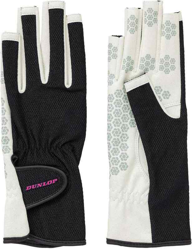 ダンロップ(DUNLOP) テニス グローブ 両手セット ブラック S TGG0136W素材:手の甲側＝ポリエステル83％＋ポリウレタン17％、手のひら側＝ナイロン60％＋ポリウレタン40％サイズ:S(18~19cm)、M(20~21cm)、L(22~23cm)原産国:ベトナム機能:UVカット、吸水速乾、消臭機能ネイルスルータイプ複数店舗にて販売をしておりますため、在庫データの更新が間に合わず、欠品にも関わらず、注文ができる場合がございます。その際は、キャンセルにて対応を取らせていただきます。当店はお電話のお問い合わせはお受けしておりませんので、ご了承ください。お問い合わせは、問い合わせフォームをご利用ください。