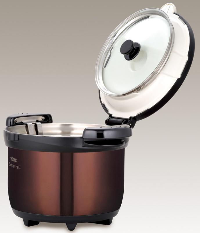 THERMOS 真空保温調理器 シャトルシェフ 3.0L クリアブラウン KBG-3000 CBW pippi-store-10461503 ぴっぴストア 楽天市場店 サンプル画像3